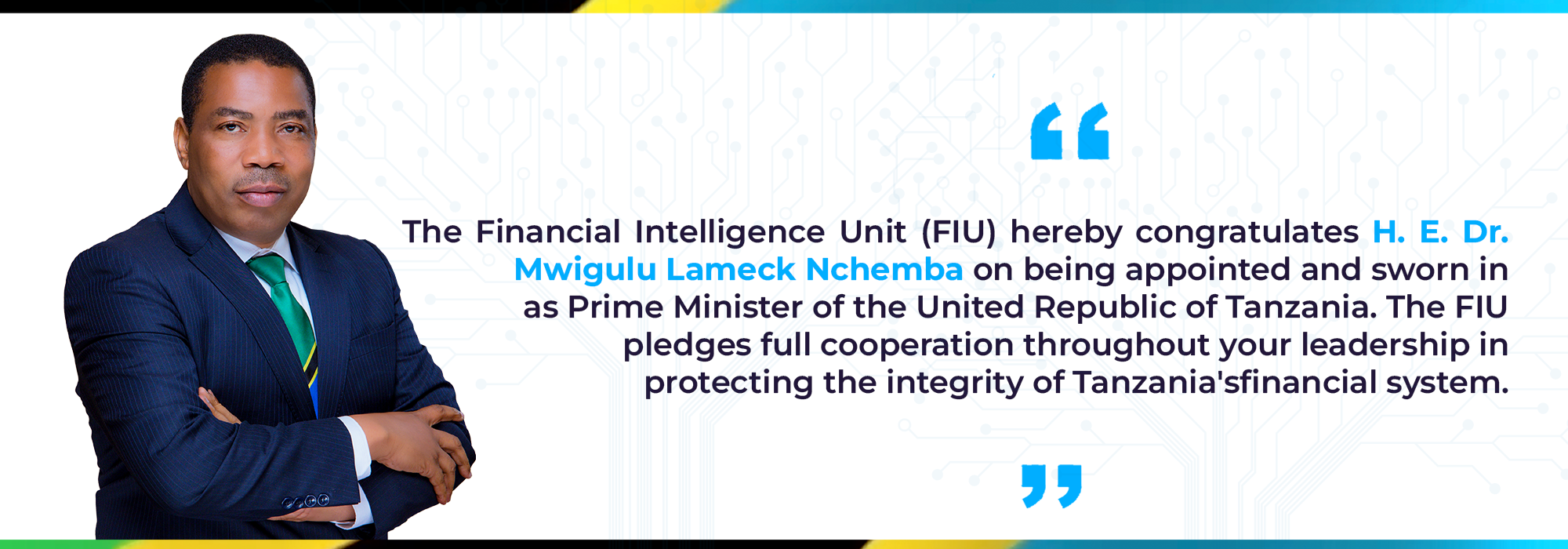 The Prime Minister of the United Republic of Tanzania